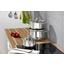 WMF Kochtopfset Diadem, 6-teilig - Chromfarben, KONVENTIONELL, Glas/Metall - WMF