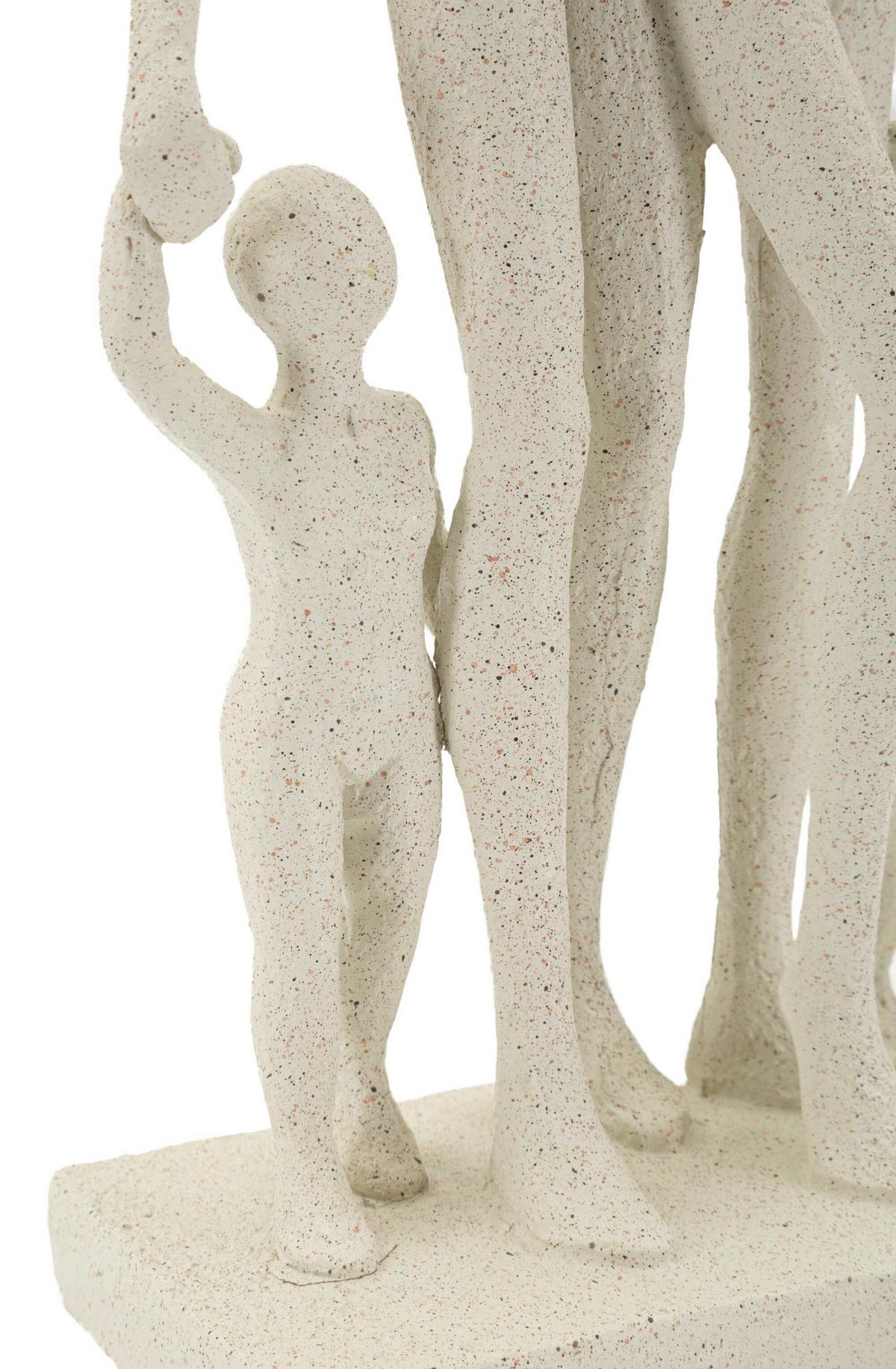 Skulptur Kunststoff, Cream - Basics, Kunststoff (16/30.5/8cm)