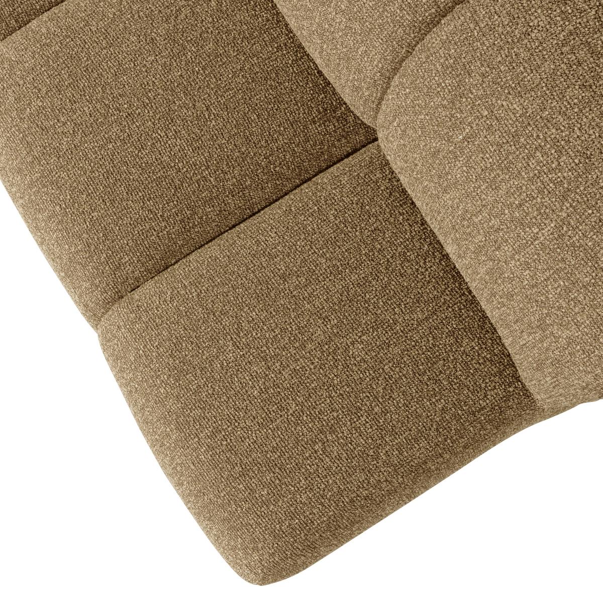 Sitzbank Mojo Dunkelgelb B: 164cm - Dunkelgelb/Schwarz, MODERN, Textil (164/83/73cm) - Livetastic