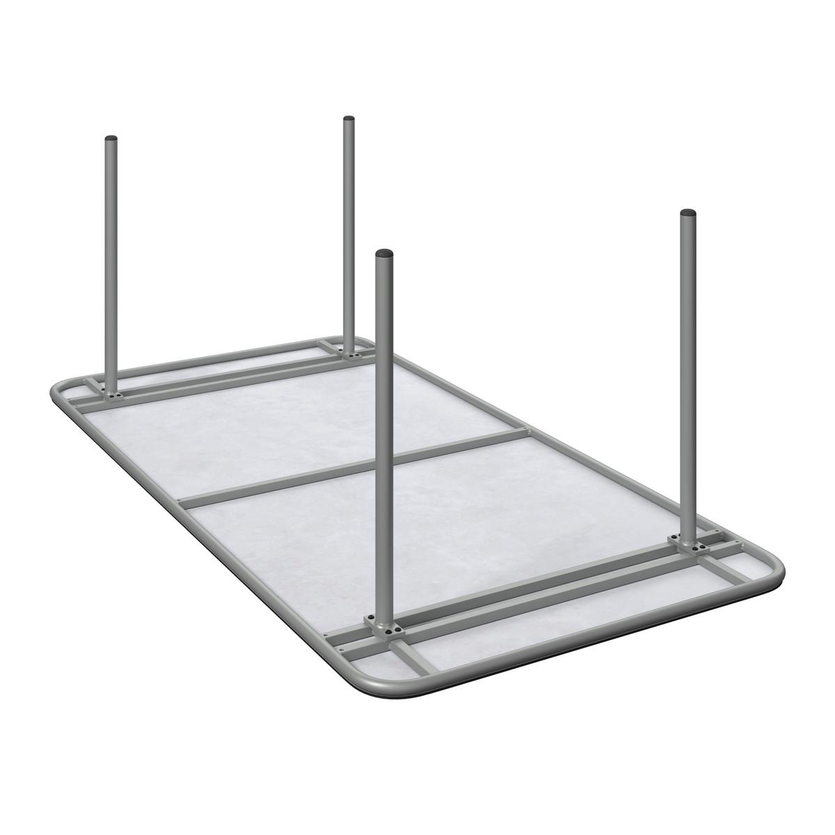 ZAHRADNÍ SESTAVA KANADA - krémová/světle šedá, Moderní, kov/textil