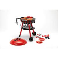 Kindergrill BBQ Party Ab 12 Monaten Fahrbar - Rot/Schwarz, MODERN, Kunststoff (41/39/51cm)