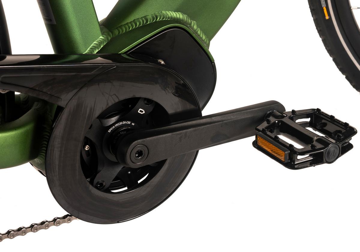 E-trekkingbike 28 Zoll Grün - Grün, LIFESTYLE, Metall (180/70/100cm)