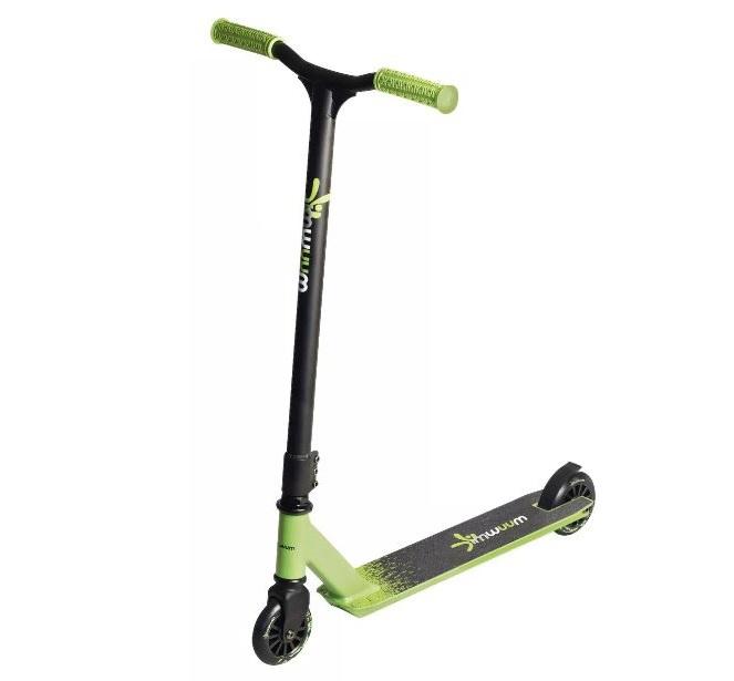 Kinder-Scooter Muuwmi Grün/Schwarz Ø 100x24 mm - Schwarz/Grün, Basics, Metall (66/44/83cm)