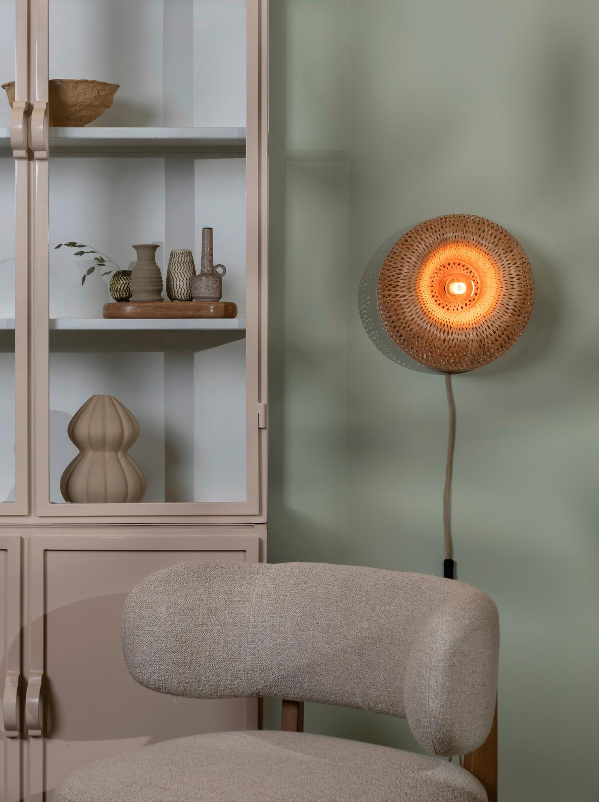 Wandleuchte Barbados - Naturfarben, Basics, Naturmaterialien (35/15cm) - Good & Mojo