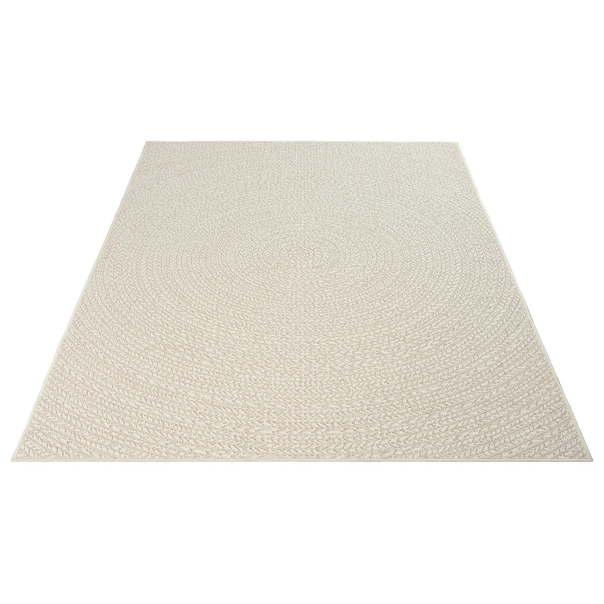 Webteppich Kenzy 5004 167-Cream - Creme, Basics, Textil (60/180cm)