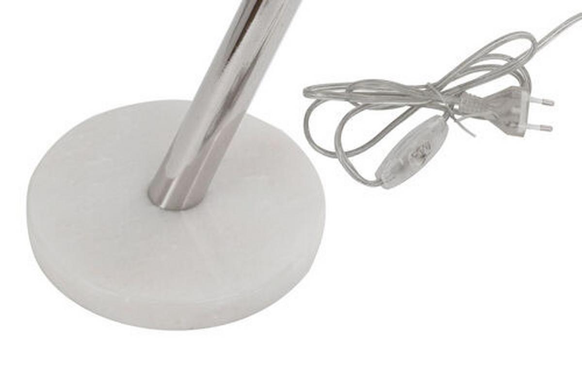 Tischlampe Cosima Silberfarben - Trend (16/50cm) - Kayoom
