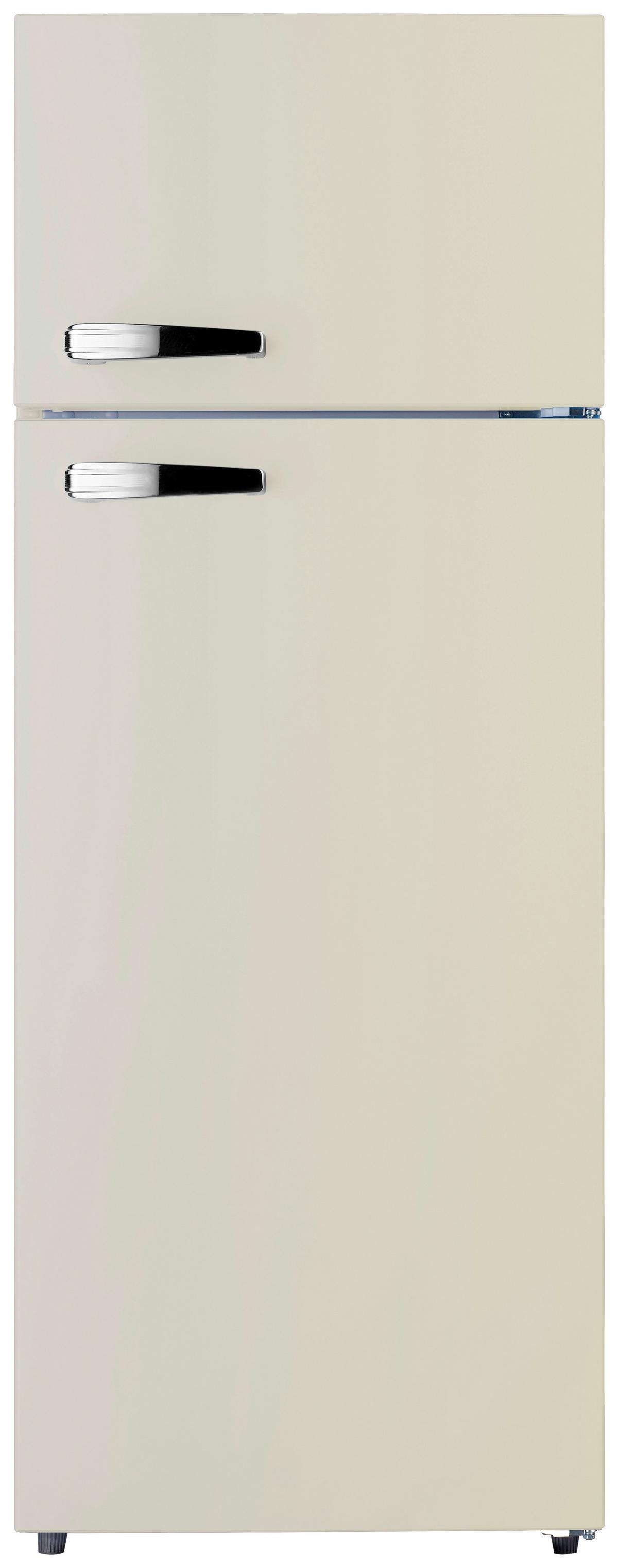 Kühl-Gefrier-Kombination Gk210-2 Cr - Creme, Trend, Kunststoff/Metall (54/143/54,5cm) - PKM