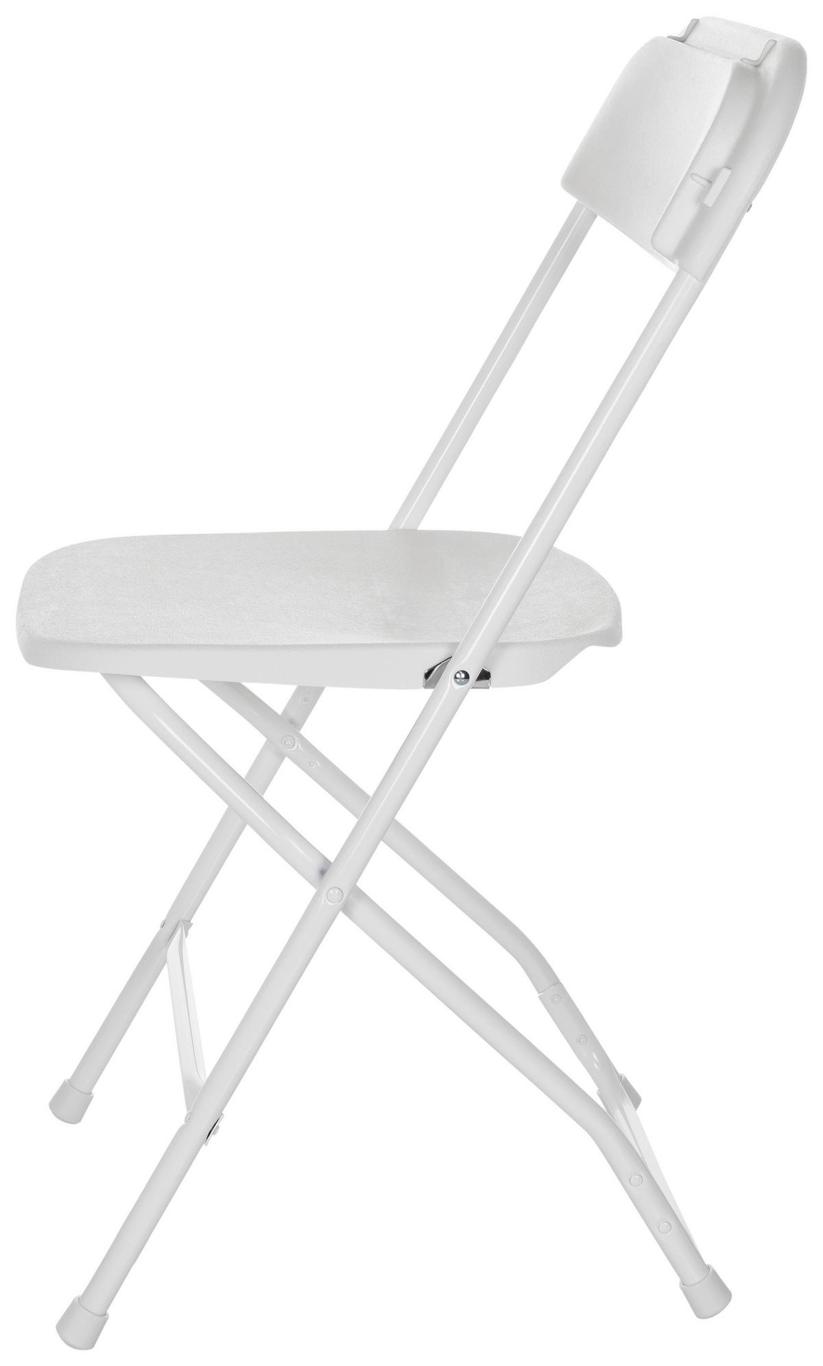 Klappstuhl Tudela Xxl W - Weiß, Basics, Kunststoff (46/80/50cm) - MID.YOU