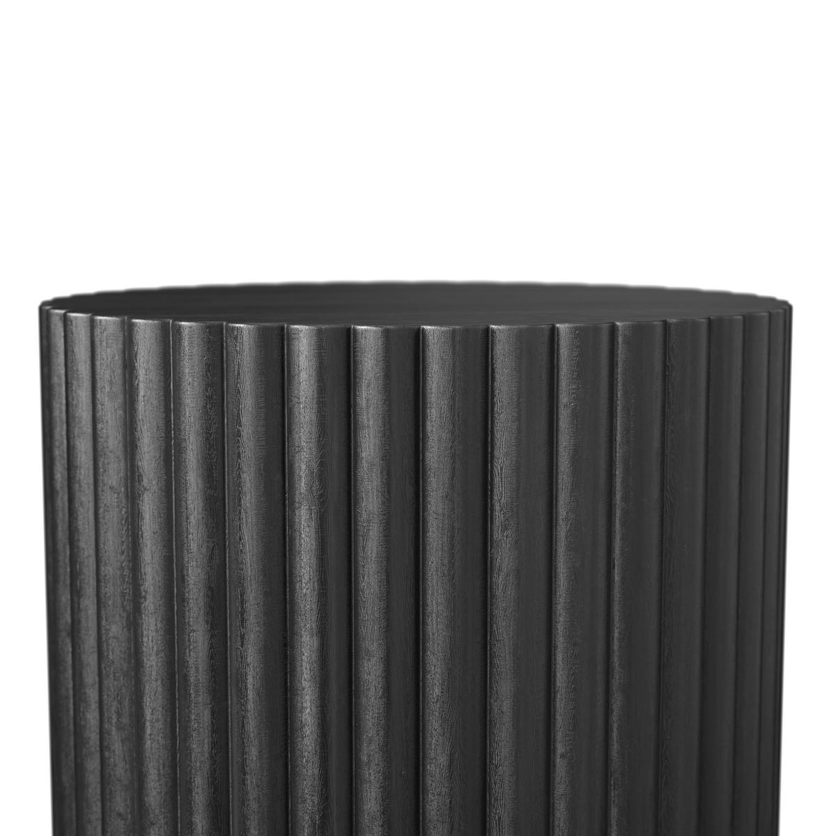 Konferenční stolek Zelia, š: 80 cm - černá, Moderní, dřevo/kompozitní dřevo (80/45/80cm) - Bessagi Home