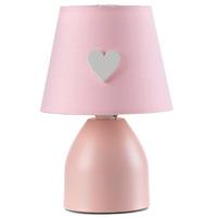 Kindertischleuchte 4929/L - Pink, Basics, Textil/Metall (13/19cm)