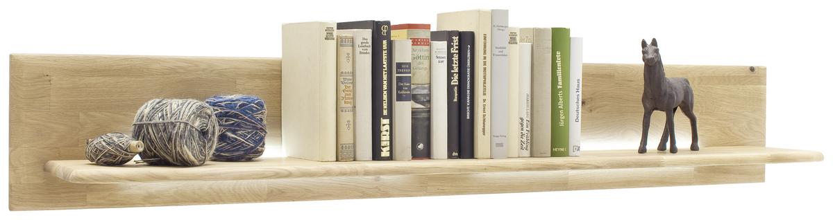 Wandboard Ravello B: 150 cm Eichefarben - Eichefarben, Design, Holz (150/24/25cm) - Livetastic