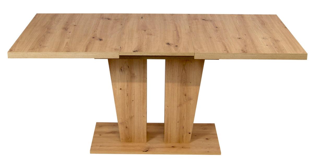 Esstisch Verona Eiche Artisan L: 120 Cm - Eiche Artisan, KONVENTIONELL, Holzwerkstoff (120/80/76cm) - MID.YOU