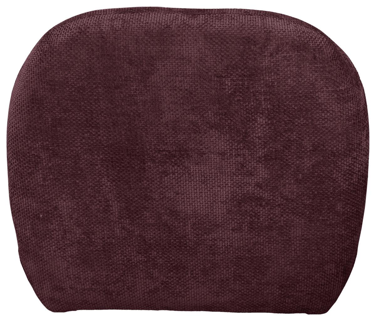 Relaxsessel Bunty Bordeaux B: 85 Cm - Bordeaux/Schwarz, Basics, Textil (85/74/85cm) - Livetastic