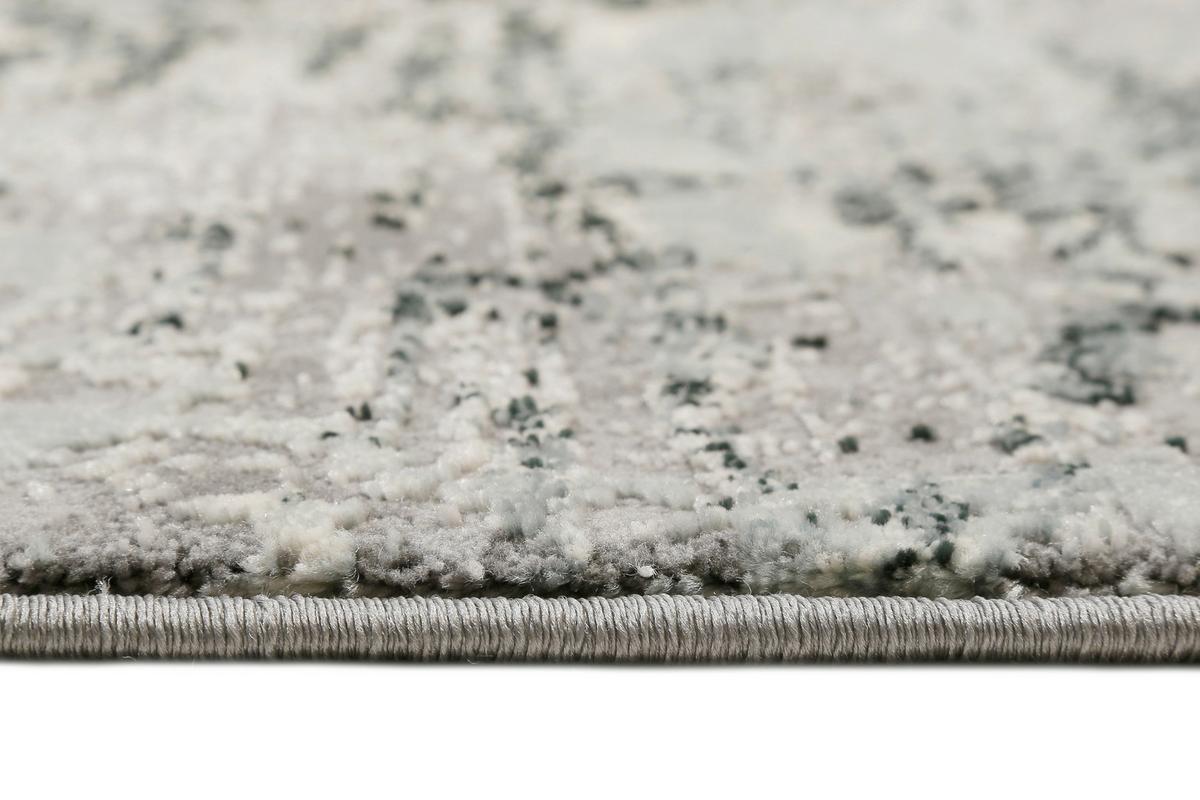 Webteppich Blau/grau, Bxl: Ca. 80x150 Cm - Blau/Dunkelgrau, Design, Textil (80/150cm) - Esprit