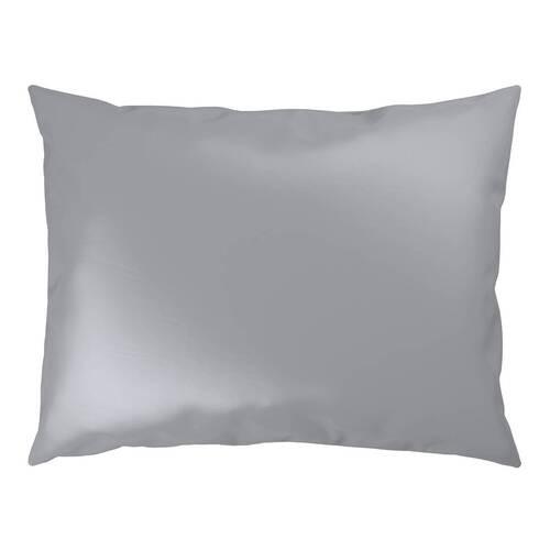 OBLIEČKA NA VANKÚŠ XENIA UNI - strieborná, Modern, textil (50/70cm) - Premium Living