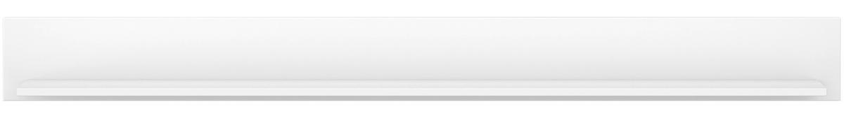 Wandregal Rion Weiß B: 180 cm - Weiß, MODERN, Holzwerkstoff (180/18/20cm)