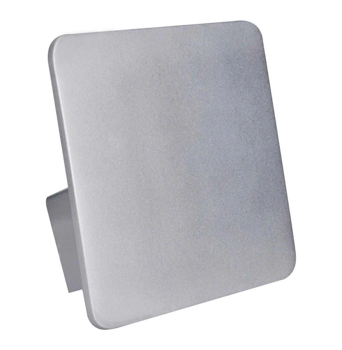 LED-Wandleuchte Stan 1-Flammig, Eckig - Weiß, Basics, Metall (5,5cm) - Näve