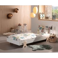 Postel pro děti a mládež MODULO bílá - bílá, Moderní, dřevo/kompozitní dřevo (90/200cm) - MID.YOU
