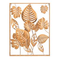 Wanddeko Goldfarben B: 60 Cm - Goldfarben, Basics, Metall (60/80/6.5cm)