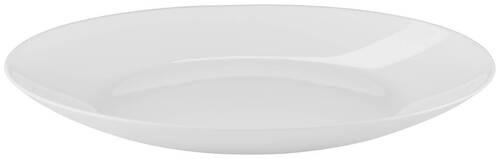 Lapostányér Olivia - fehér, Basics, Üveg (25cm) - Luca Bessoni