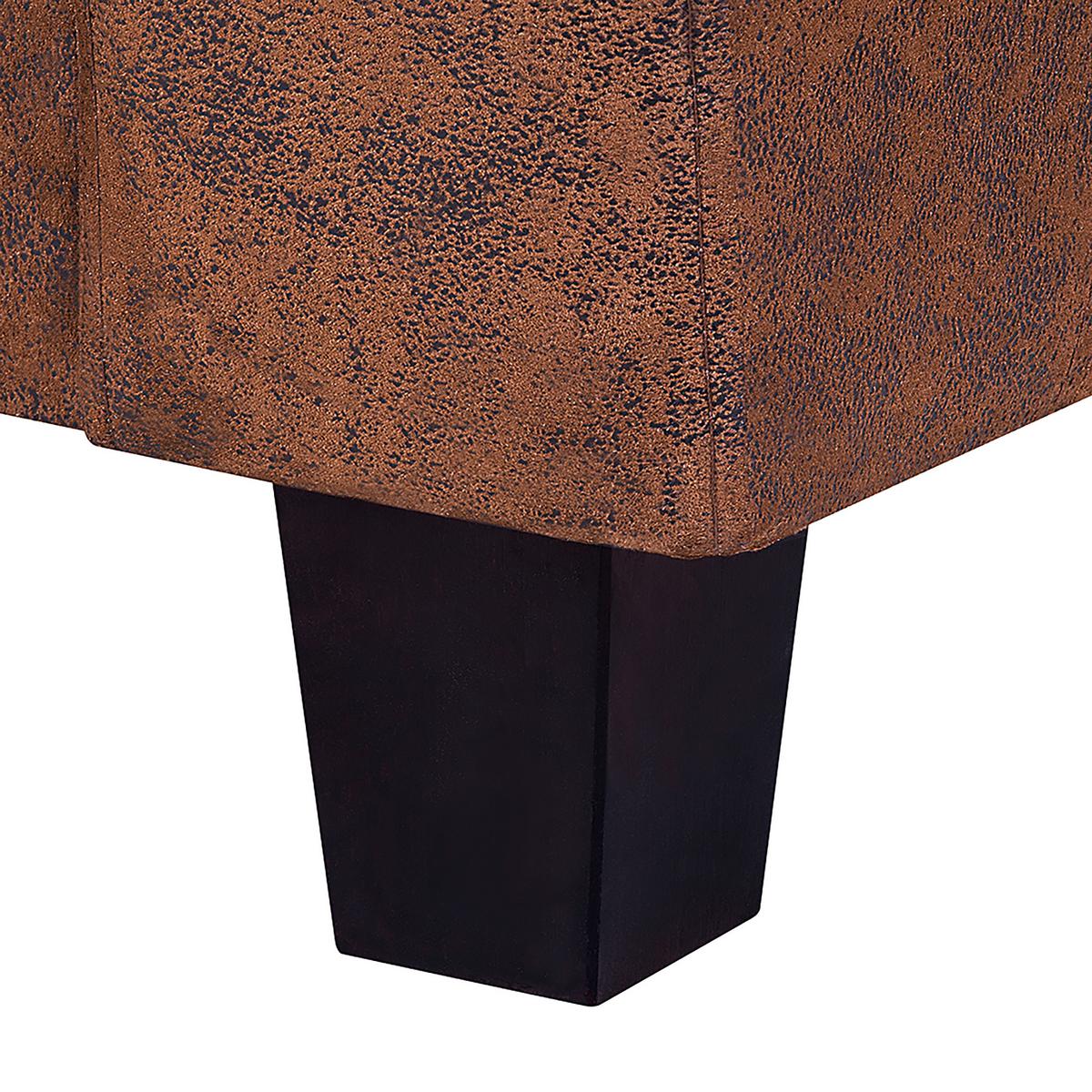 Sessel Antis Braun B: 92 cm - Dunkelbraun/Braun, Design, Textil (92/80/89cm) - Livetastic