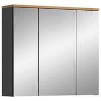 Spiegelschrank Canu Spiegelglas B: 80 cm - MODERN, Glas/Holzwerkstoff (80/73/21cm) - MID.YOU