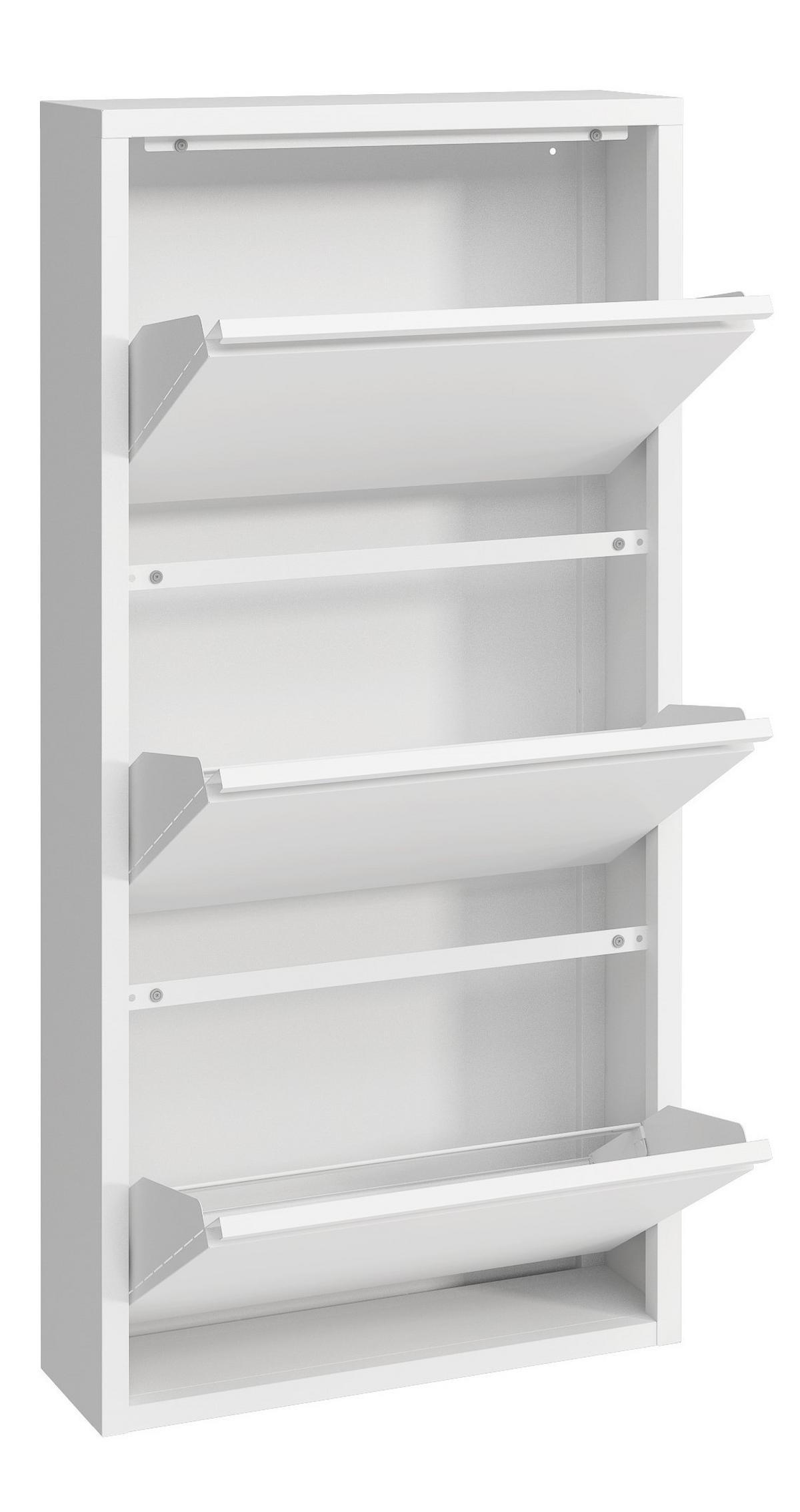 VYKLÁPĚCÍ BOTNÍK BERT - bílá, Konvenční, kov (51/104/16cm) - Mömax