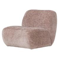 SESSEL Nomu Hellrosa B: 76cm - Hellrosa, MODERN, Textil (76/74/92cm) - Livetastic
