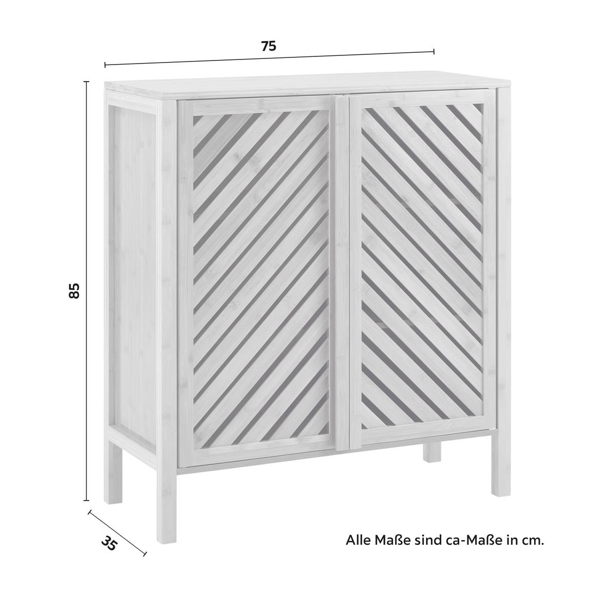 Spodní skříňka BONNY přírodní barvy - přírodní barvy, Moderní, přírodní materiály (75/85/35cm) - P & B