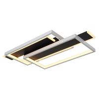 Led Mennyezeti Lámpa 67187-40 Finnley - fekete/opál, Design, műanyag/fém (62/27/8,2cm) - Globo