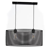 Hängeleuchte 4970/S - Schwarz, Design, Metall (60/27/90cm)