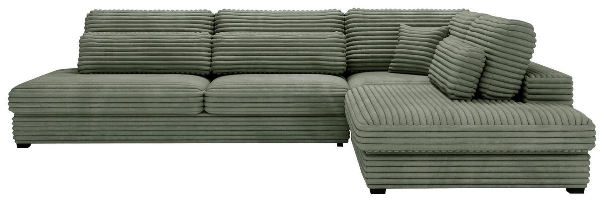 Sven Grün S: 332x244 Cm - Schwarz/Grün, Design, Textil (332/244cm) - Livetastic