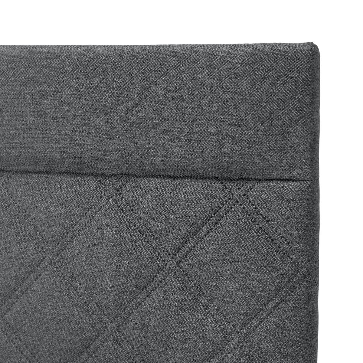 Boxspring postel s topperem Rosa, 180x200, antracitová - černá/tmavě šedá, Moderní, dřevo/kompozitní dřevo (180/200cm) - Bessagi Home