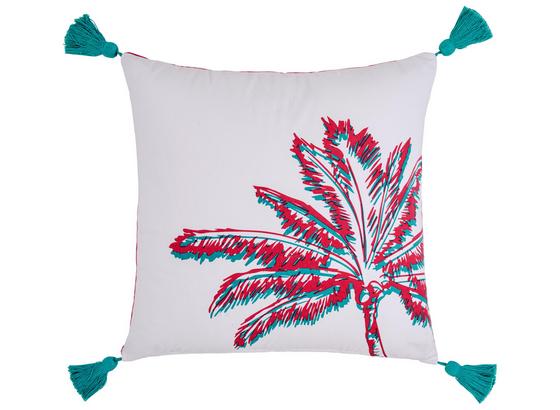 Dekorační Polštář Diamond Palm - bílá, Lifestyle, textil (45/45cm) - Mömax modern living Dekorační Polštář Diamond Palm - bílá, Lifestyle, textil (45/45cm) - Mömax modern living