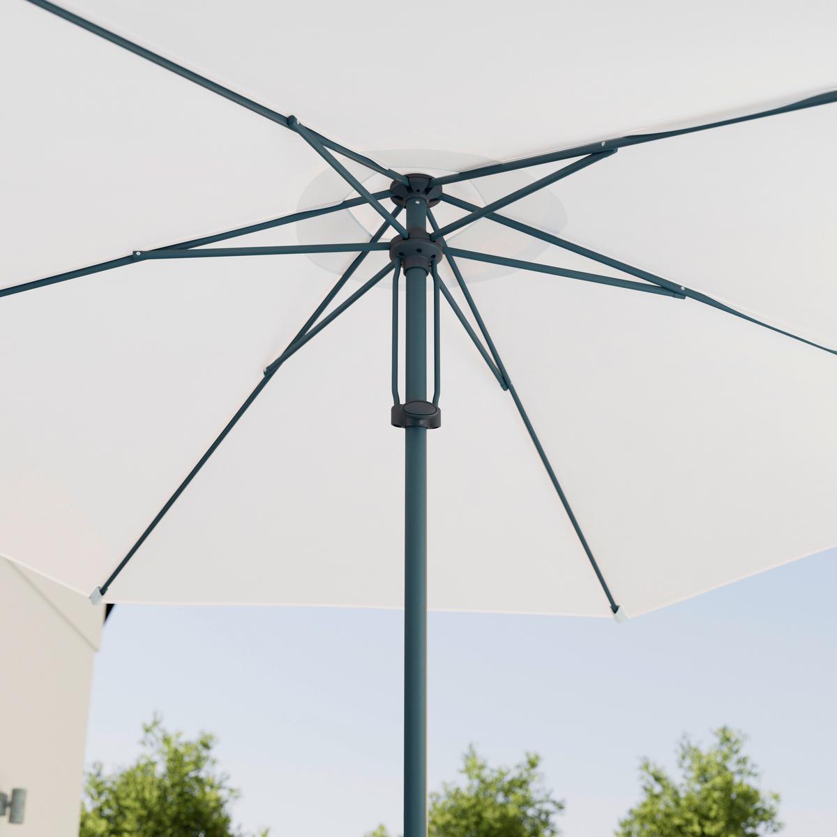 SLUNEČNÍK MARTINA - antracitová/béžová, Basics, kov/textil (270/230cm) - Mömax