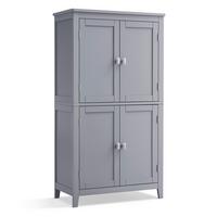 Midischrank Floor Cabinet - Grau, MODERN, Holzwerkstoff (60/110/30cm) - MID.YOU