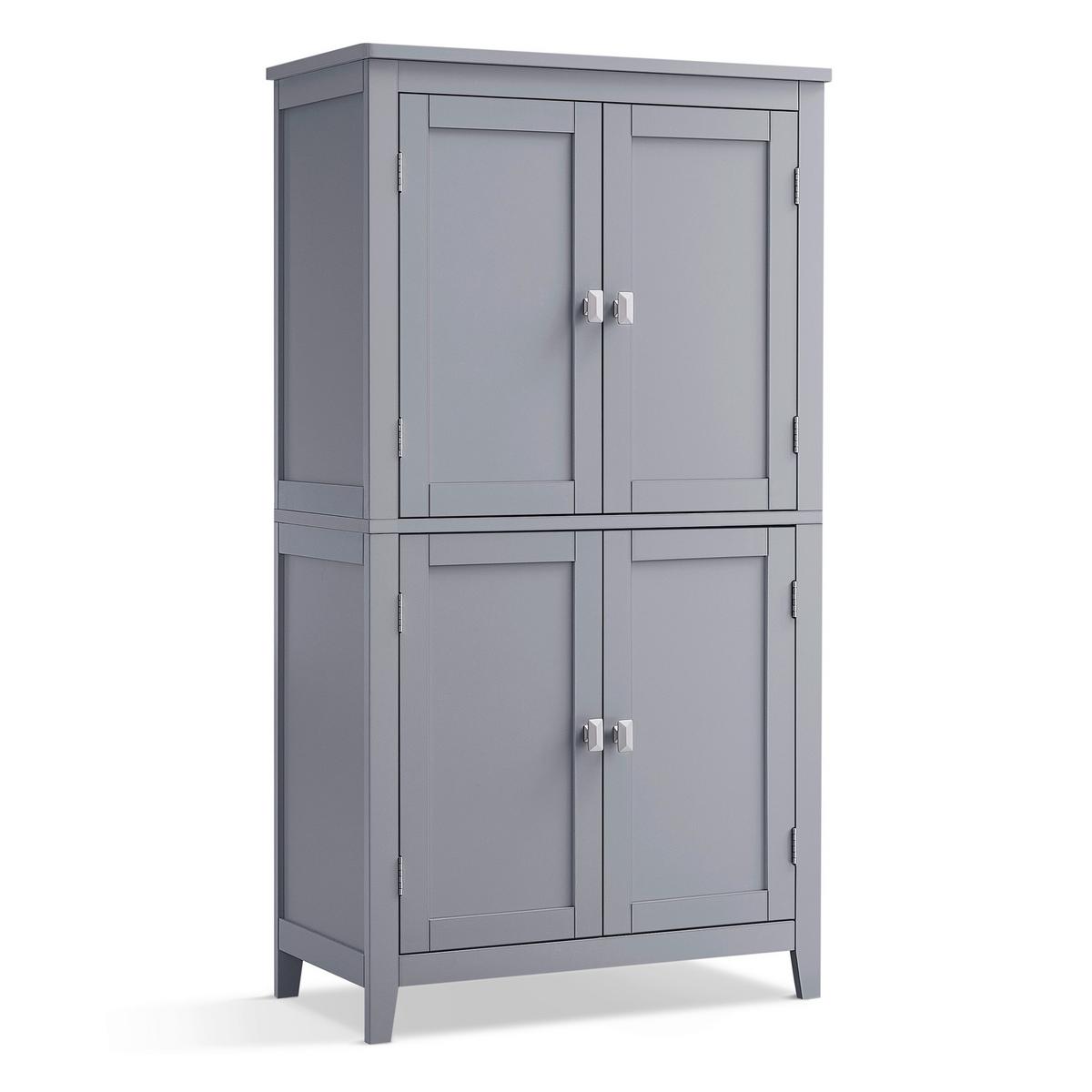 Midischrank Floor Cabinet - Grau, MODERN, Holzwerkstoff (60/110/30cm) - MID.YOU