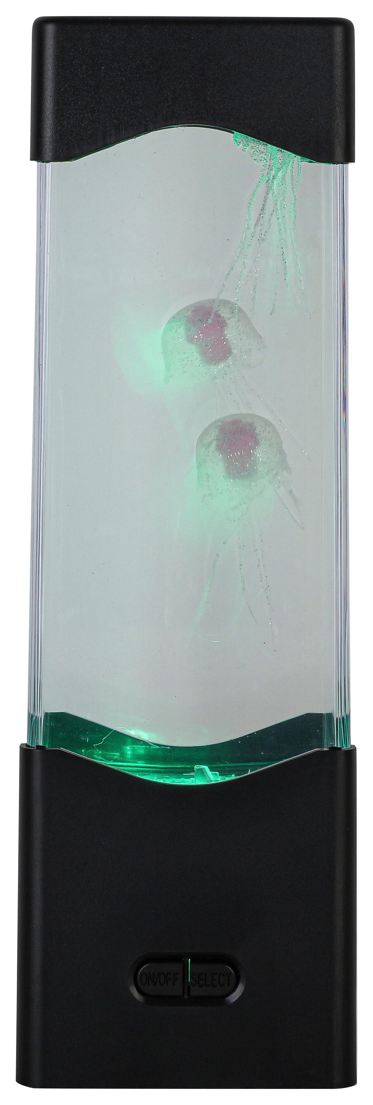 DEKORAČNÉ LED SVIETIDLO QUALI - priehľadné/čierna, Modern, plast (7,5/23,3/7,5cm) - Mömax