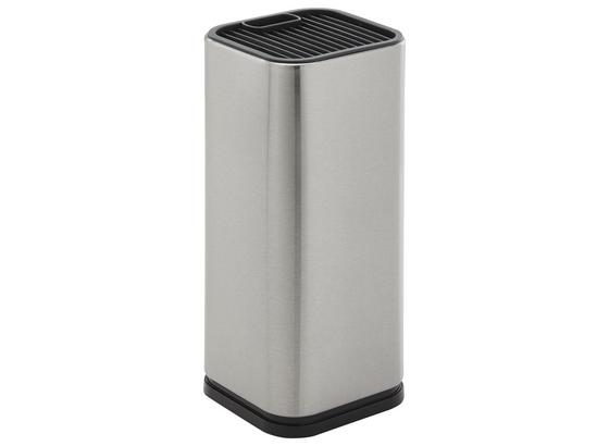 Blok Na Nože Stella - čierna/farby ušľachtilej ocele, Moderný, kov/plast (10/10/23cm) - Premium Living Blok Na Nože Stella - čierna/farby ušľachtilej ocele, Moderný, kov/plast (10/10/23cm) - Premium Living
