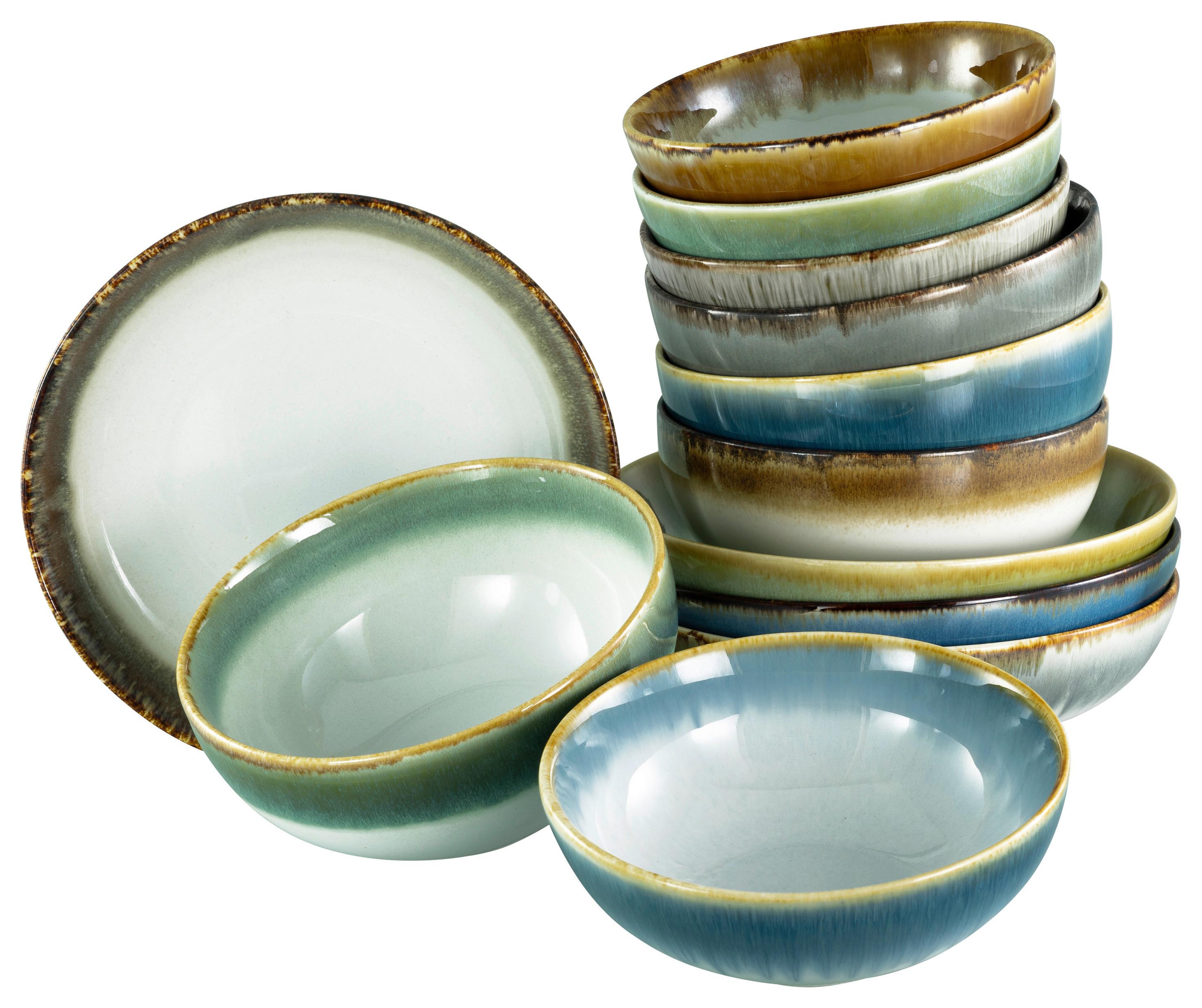 Schüsselset Cascade Multicolor 12-teilig