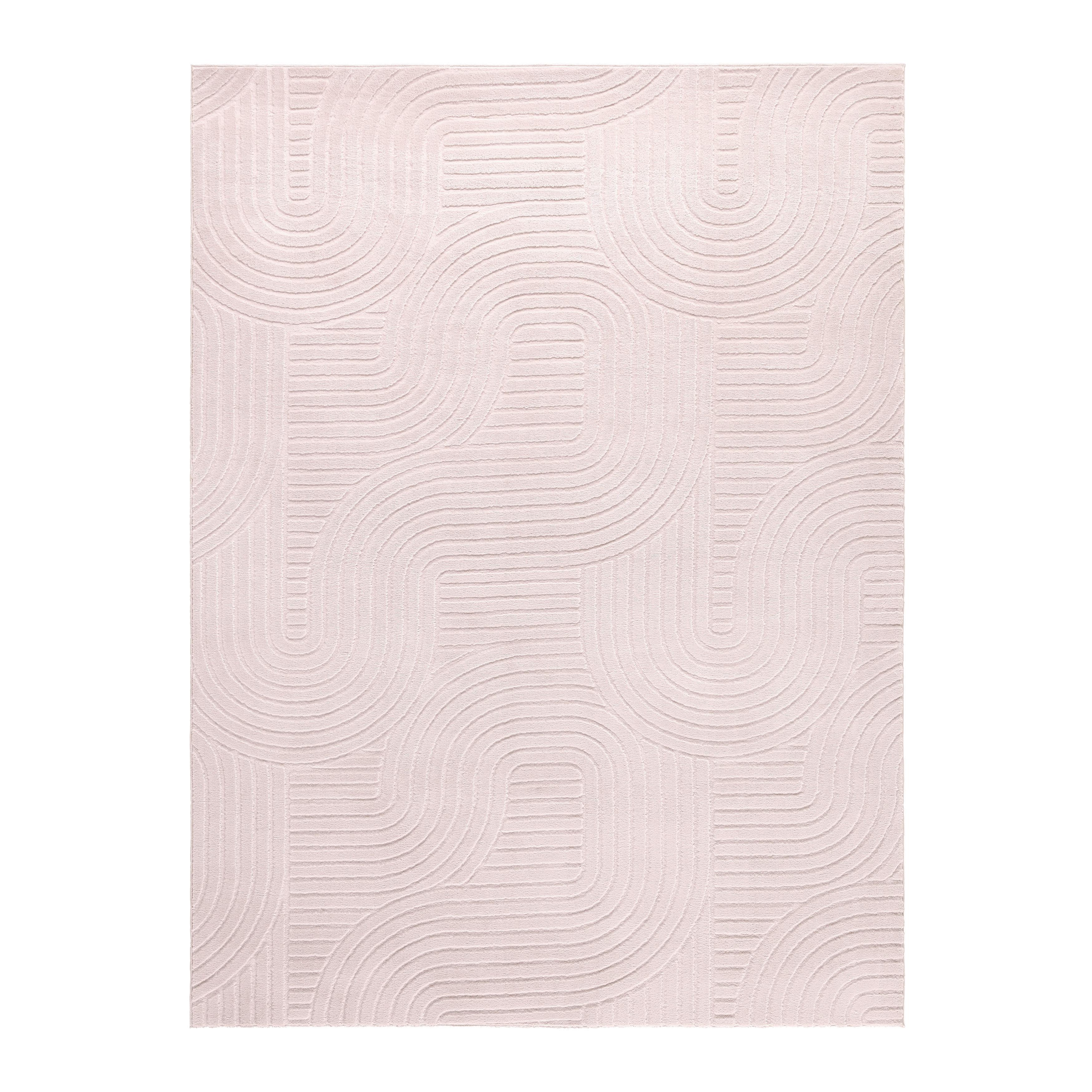 TKANÝ KOBEREC ZEN WEAVE - ružová, Konventionell, textil (160/220cm) - Mömax