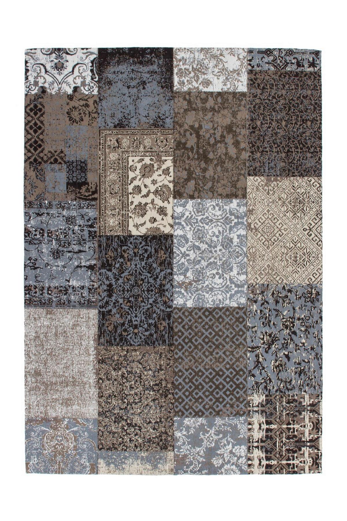 Flachwebteppich Symphony 160 Braun, 80x150 cm - Braun, KONVENTIONELL, Textil (80/150cm)