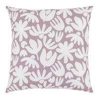 DEKORAČNÍ POLŠTÁŘ BETTY - bílá/světle fialová, Konvenční, textil (40/40cm) - Mömax