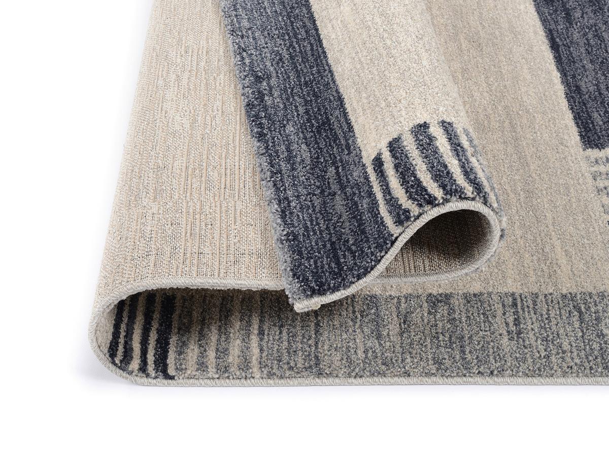 Webteppich Palazzo Lobo Blau/Grau 240x340 cm - Blau/Grau, KONVENTIONELL, Textil (240/340cm) - Novel
