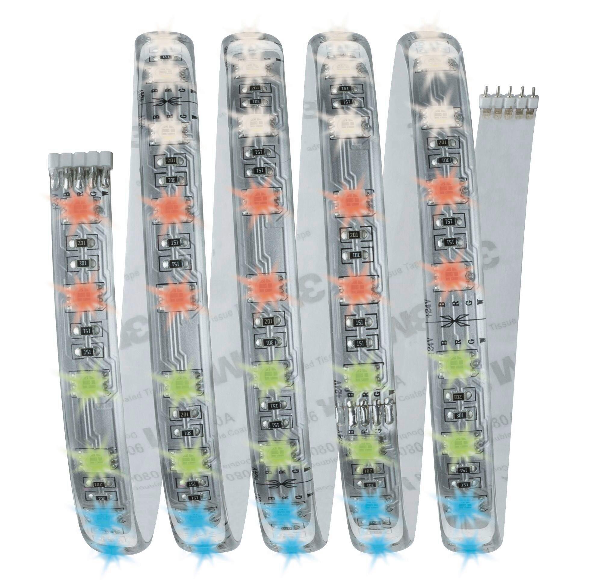Led-streifen Max Farbwechsler L: 1,50 M - Silberfarben, Design, Kunststoff (150/1,25/0,3cm) - Paulmann