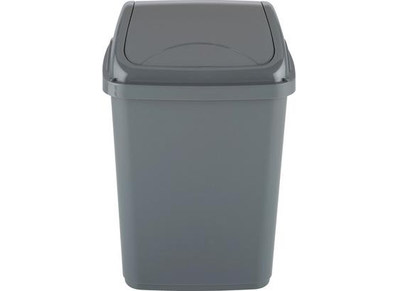 Koš Odpadkový Xaver - šedá, umělá hmota (10l) - Mömax modern living Koš Odpadkový Xaver - šedá, umělá hmota (10l) - Mömax modern living
