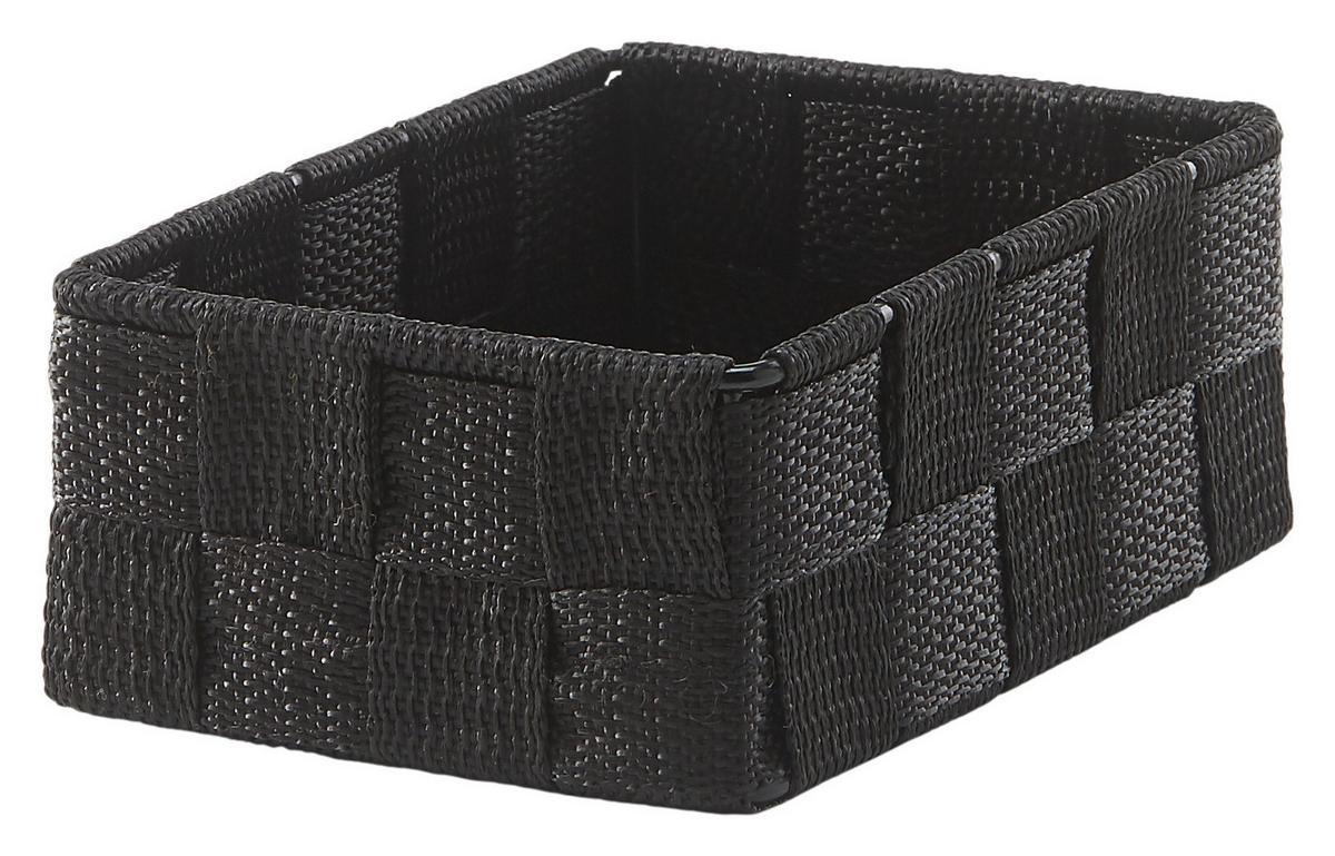 KOŠ NELLY - šedá/černá, kov/plast (15/10/5,5cm) - Mömax