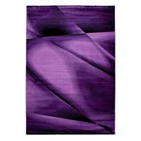 Flachwebteppich Miami - Lila, Design, Textil (140/200cm) - Novel