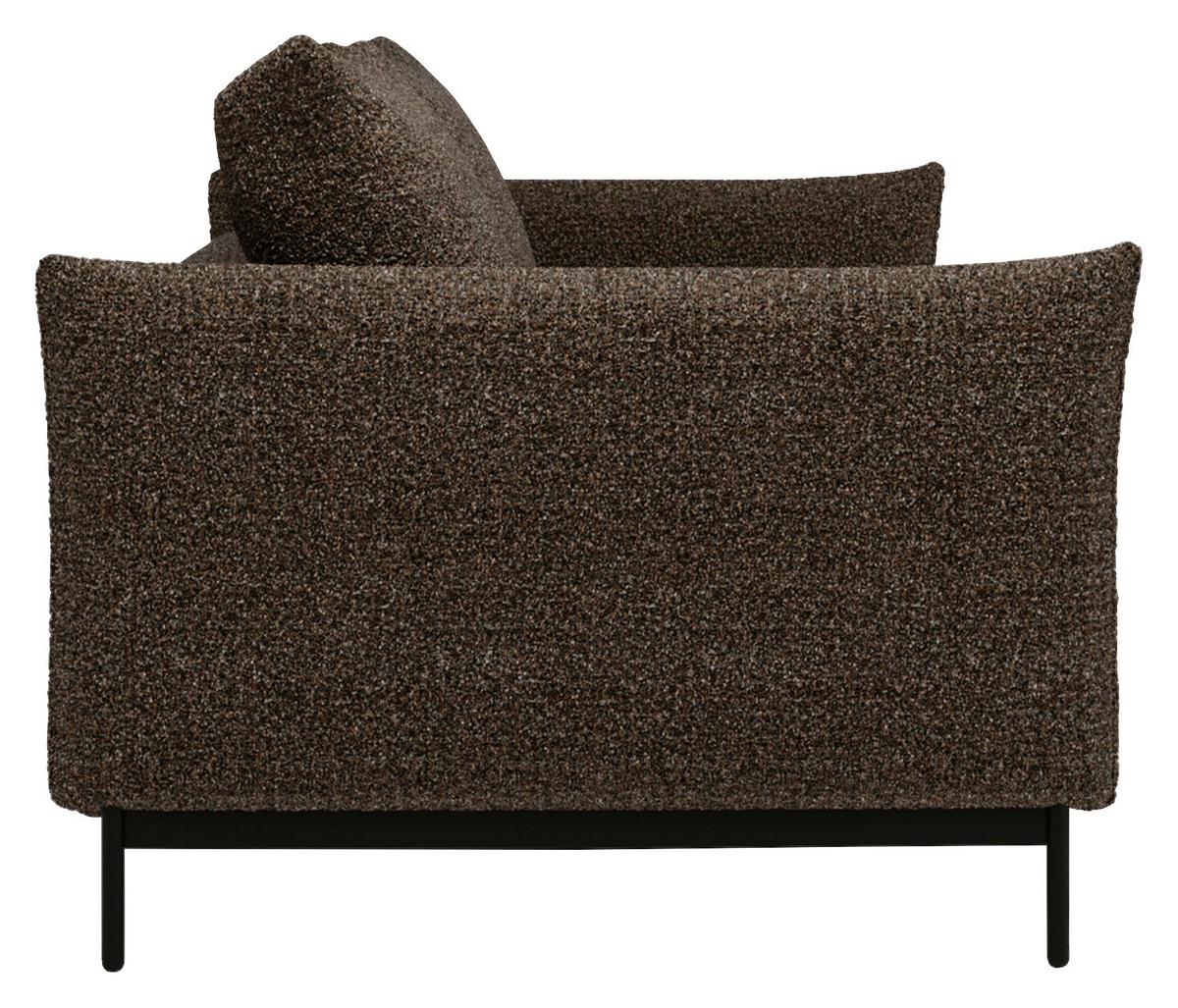 Bueno Schwarz Dunkelbraun B: 223 Cm - Dunkelbraun/Schwarz, Design, Textil (223/96/95cm) - Livetastic