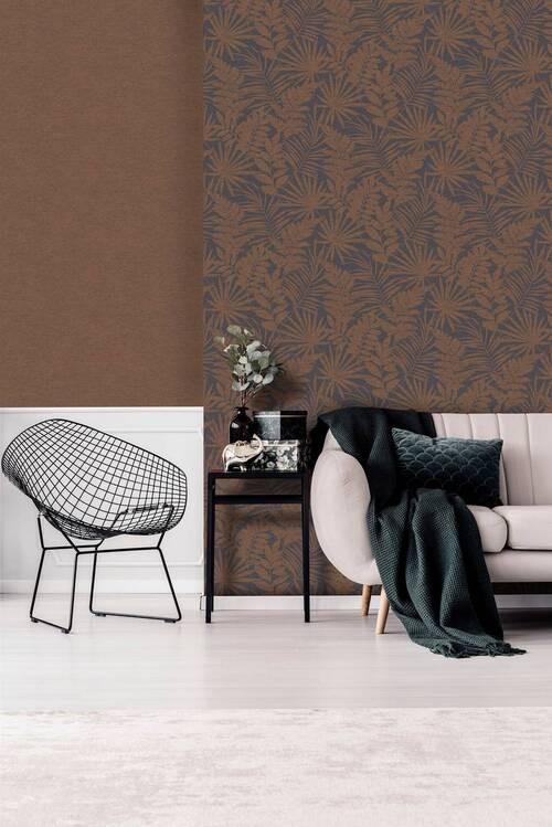 Vliestapete Fenne - Braun, Basics, Papier/Kunststoff (52/1000cm)